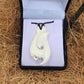 Handcarved Bone Pendant with Paua - Rivendell Shop