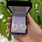Handcarved Bone Koru Earrings - Rivendell Shop