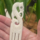Manaia Heru with Paua (Hair Piece) - Rivendell Shop