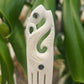 Manaia Heru with Paua (Hair Piece) - Rivendell Shop