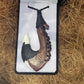 Hei Matau (Fish Hook) Bone Pendant + Wood - Rivendell Shop