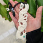 Manaia Large Bone Pendant with Paua - Rivendell Shop