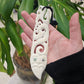 Manaia and Taniwha Large Bone Pendant with Paua - Rivendell Shop