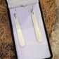 Bone Earrings Traditional - Rivendell Shop