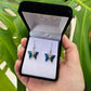 Paua Earrings - Butterfly - Rivendell Shop