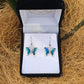Paua Earrings - Butterfly - Rivendell Shop