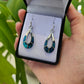 Paua Earrings - Open Teardrop - Rivendell Shop