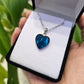 Paua Pendant - Heart - Rivendell Shop