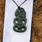 Greenstone Pendant - Hei Tiki - Rivendell Shop