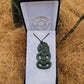 Greenstone Pendant - Hei Tiki - Rivendell Shop