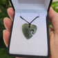 Greenstone Pendant - Manawa (Heart) - Rivendell Shop