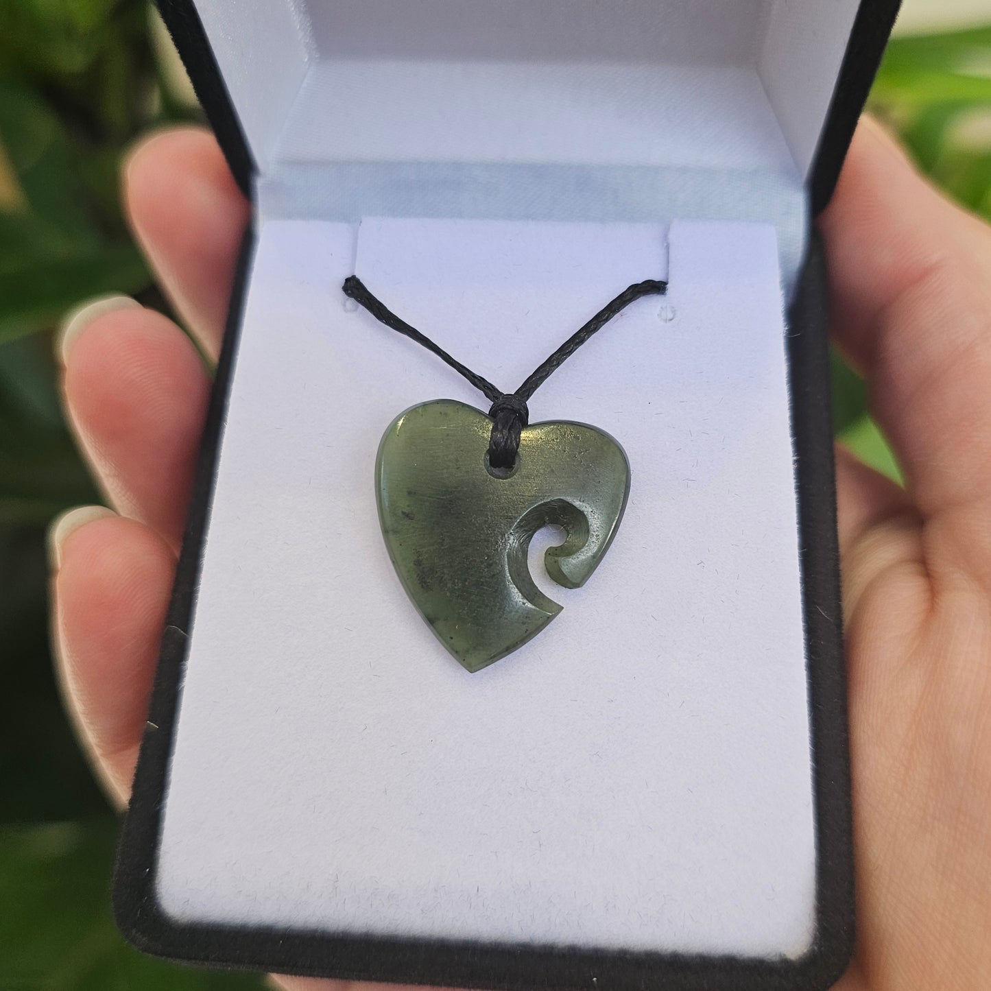 Greenstone Pendant - Manawa (Heart)