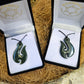 Hei Matau (Hook) Greenstone Pendant - Rivendell Shop