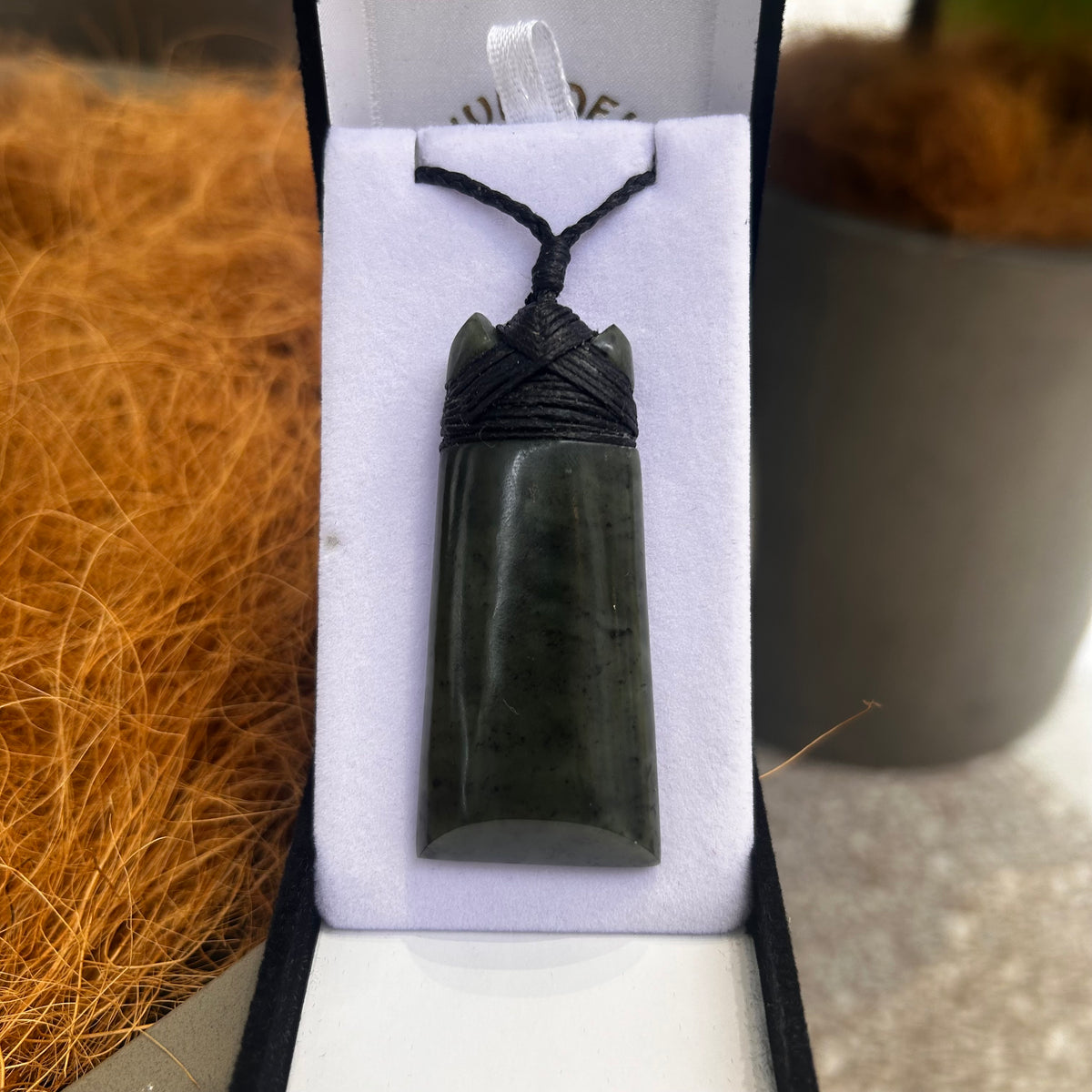 Greenstone (Pounamu) Toki Pendant - Rivendell Shop