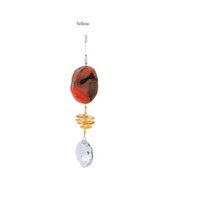 Crystal Suncatcher - Red Agate - Rivendell Shop