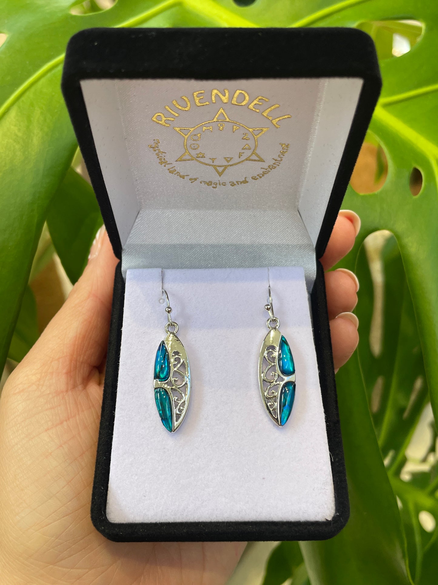Paua Earrings - Rivendell Shop
