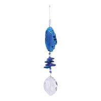 Crystal Suncatcher - Blue Agate - Rivendell Shop