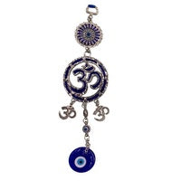 Evil Eye Hanging - Om - Rivendell Shop