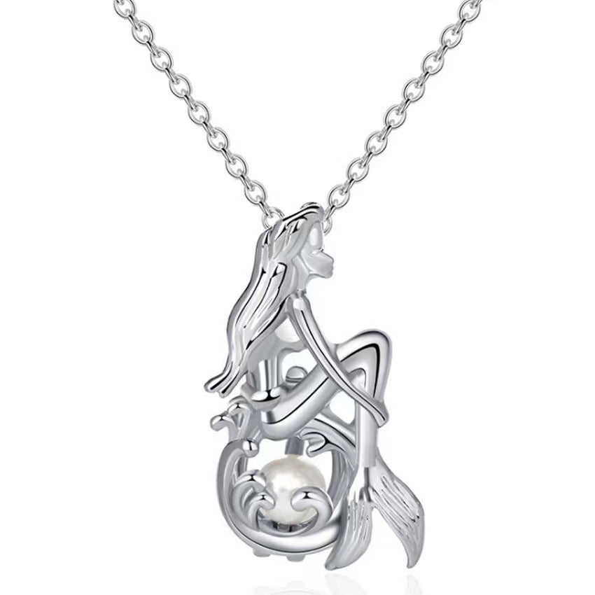 Glow in the dark Mermaid Necklace - Rivendell Shop