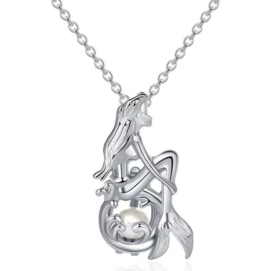 Glow in the dark Mermaid Necklace - Rivendell Shop