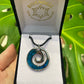Paua Pendant - Koru - Rivendell Shop