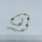 Multi-stone Silver Bracelet - Rivendell Shop