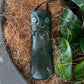Greenstone Toki with Tiki Carving - Rivendell Shop