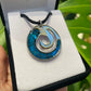 Paua Pendant - Koru - Rivendell Shop