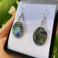 Paua Earrings - Large Oval - Rivendell Shop