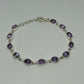 Amethyst Sterling Silver Bracelet - Rivendell Shop