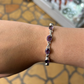Amethyst Sterling Silver Bracelet - Rivendell Shop