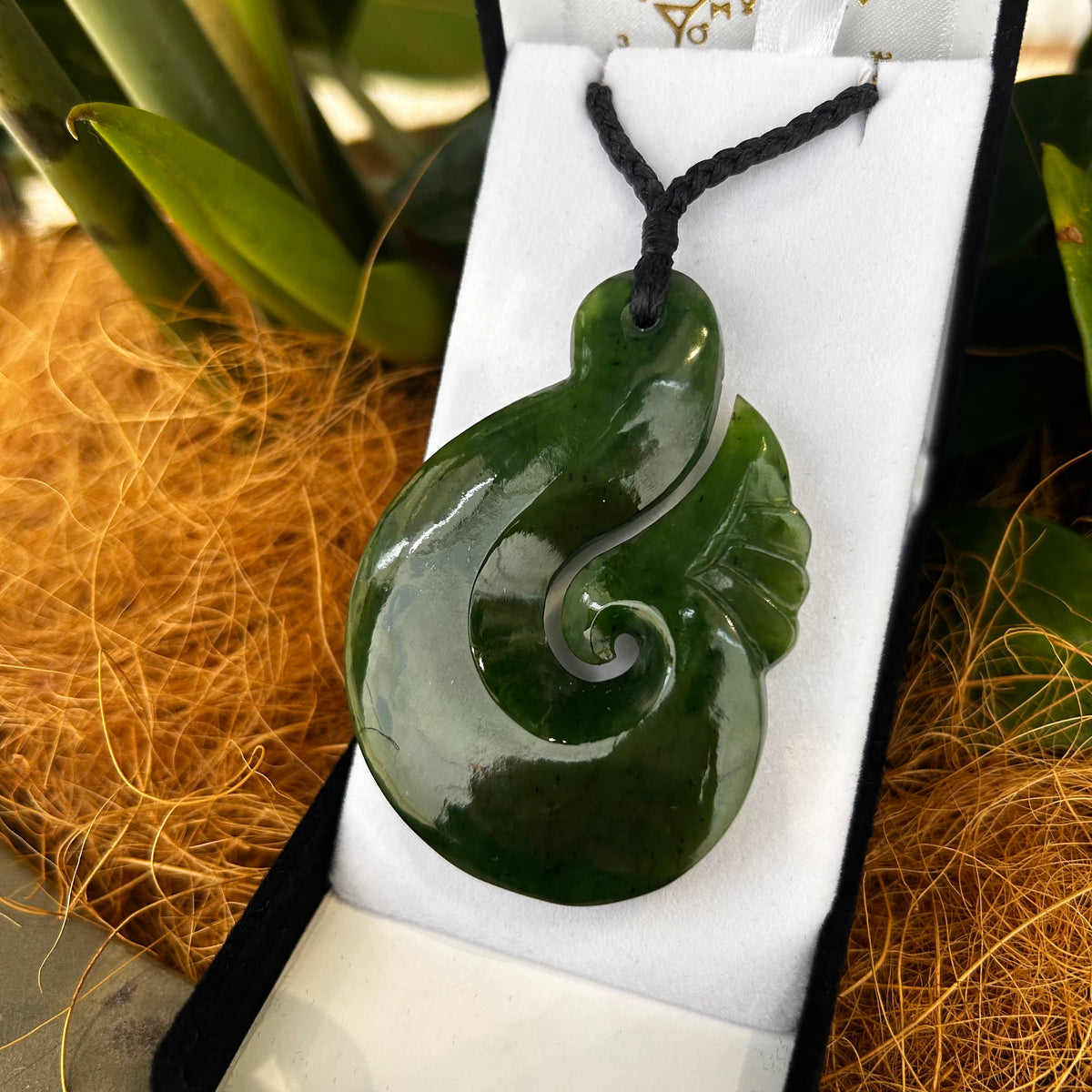 Greenstone Pendant - Hei Matau - Rivendell Shop