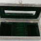 Silver Peacock Jewellery Box - Rivendell Shop