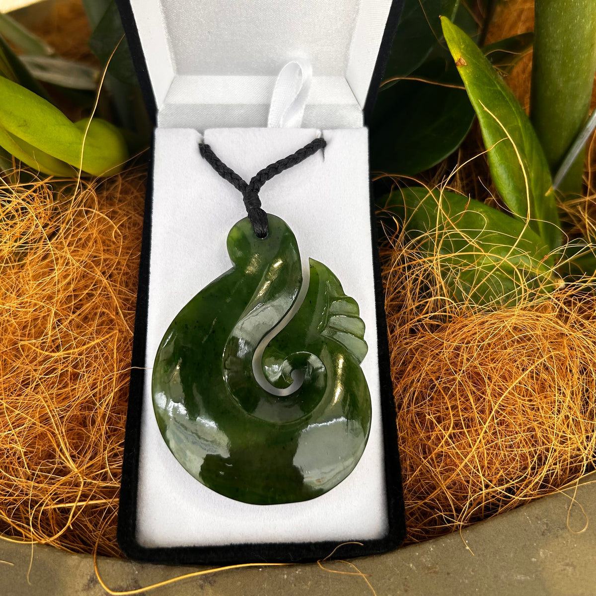 Greenstone Pendant - Hei Matau - Rivendell Shop