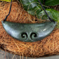 Greenstone Chest Plate - Koru Carving - Rivendell Shop