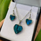 Paua Set - Heart - Rivendell Shop
