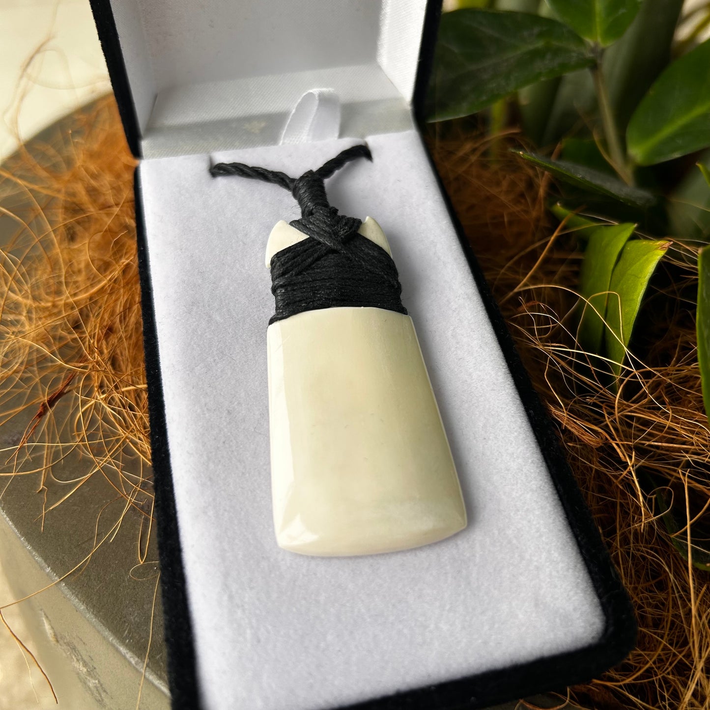 Handcarved Bone Toki