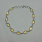Citrine Sterling Silver Bracelet - Rivendell Shop