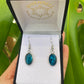 Paua Earrings - Oval - Rivendell Shop