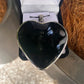 Black Coral Pendant - Heart - Rivendell Shop