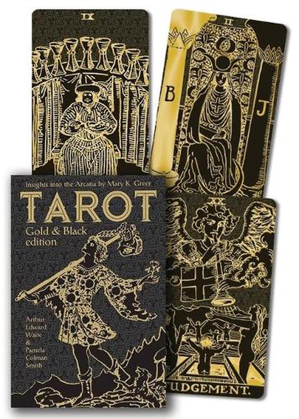 Gold & Black Tarot Deck - Rivendell Shop