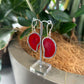 Red Shell Earrings - Rivendell Shop