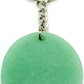 Green aventurine zodiac keychain - Rivendell Shop