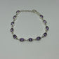 Amethyst Sterling Silver Bracelet - Rivendell Shop