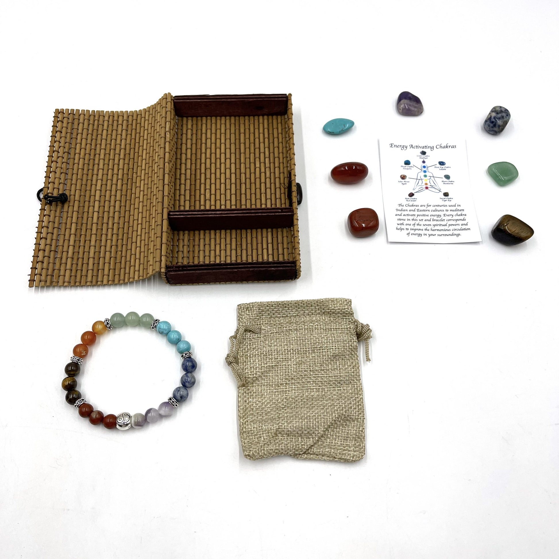 Chakra bracelet & stones pack - Rivendell Shop
