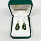 Greenstone Earrings - Hei Matau (hook) - Rivendell Shop