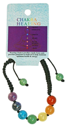 Chakra Healing Crystal Bracelet - Rivendell Shop