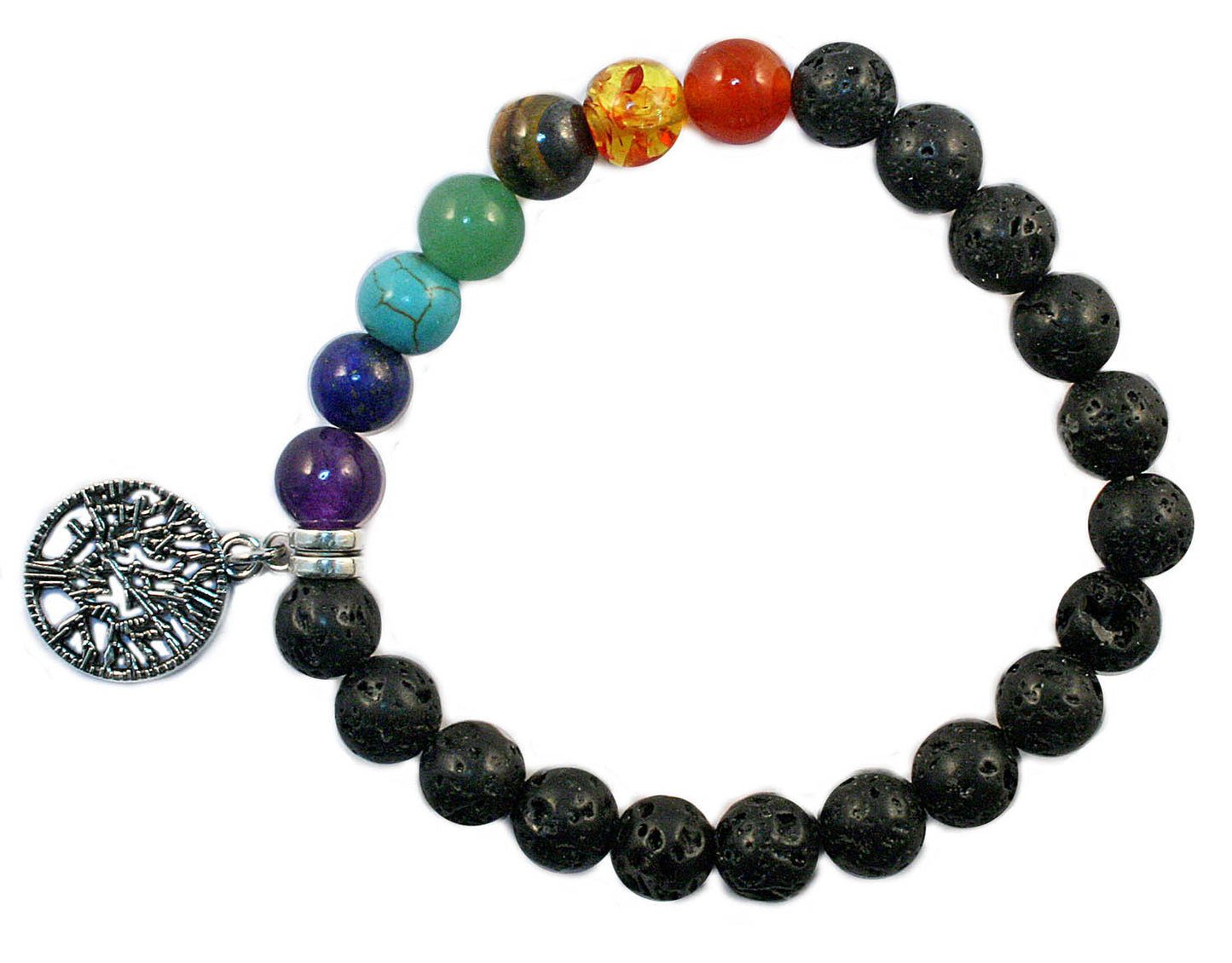 Chakra healing crystal bracelet - Rivendell Shop