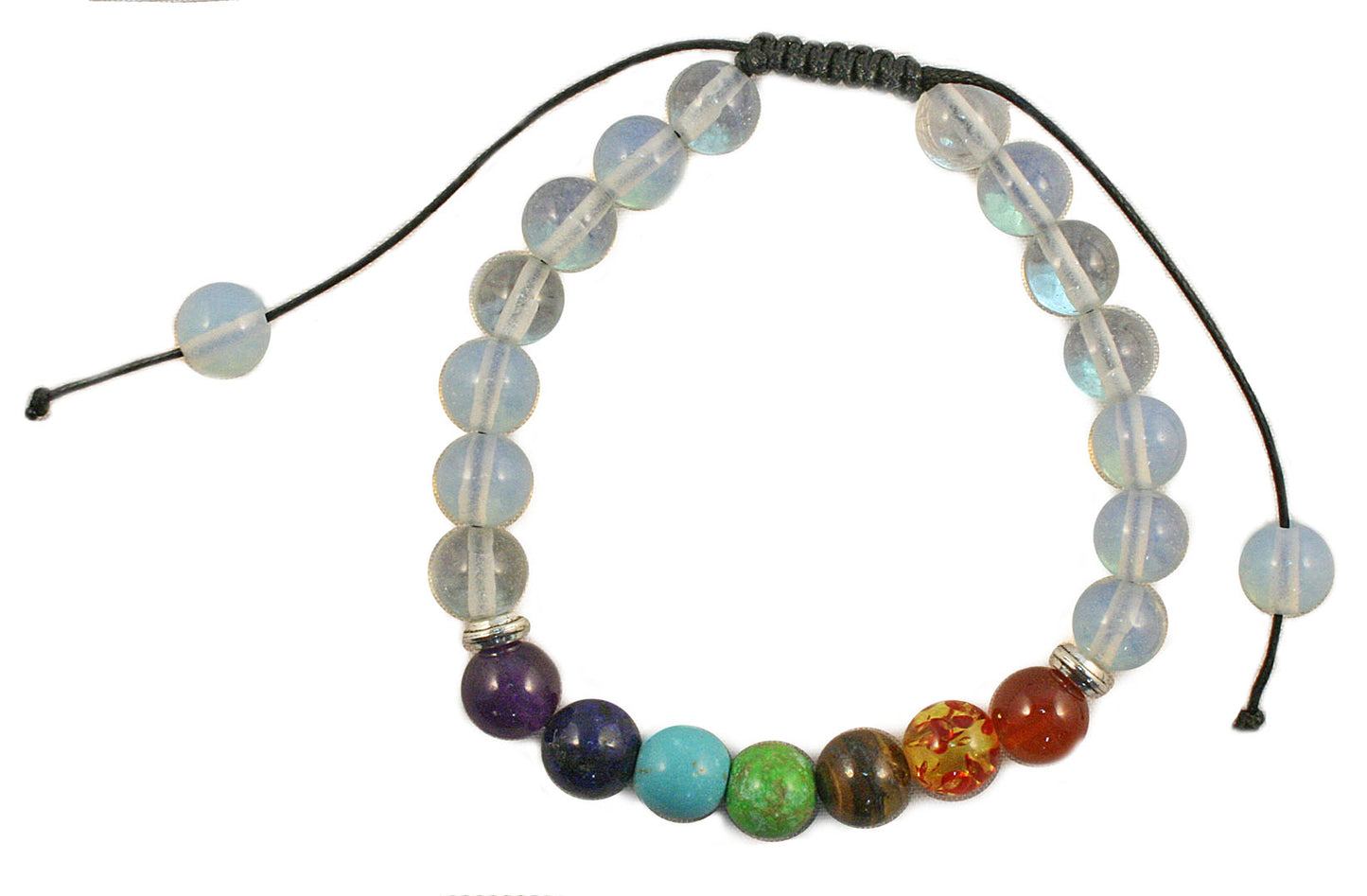 Chakra Healing Crystal Bracelet - Opalite - Rivendell Shop