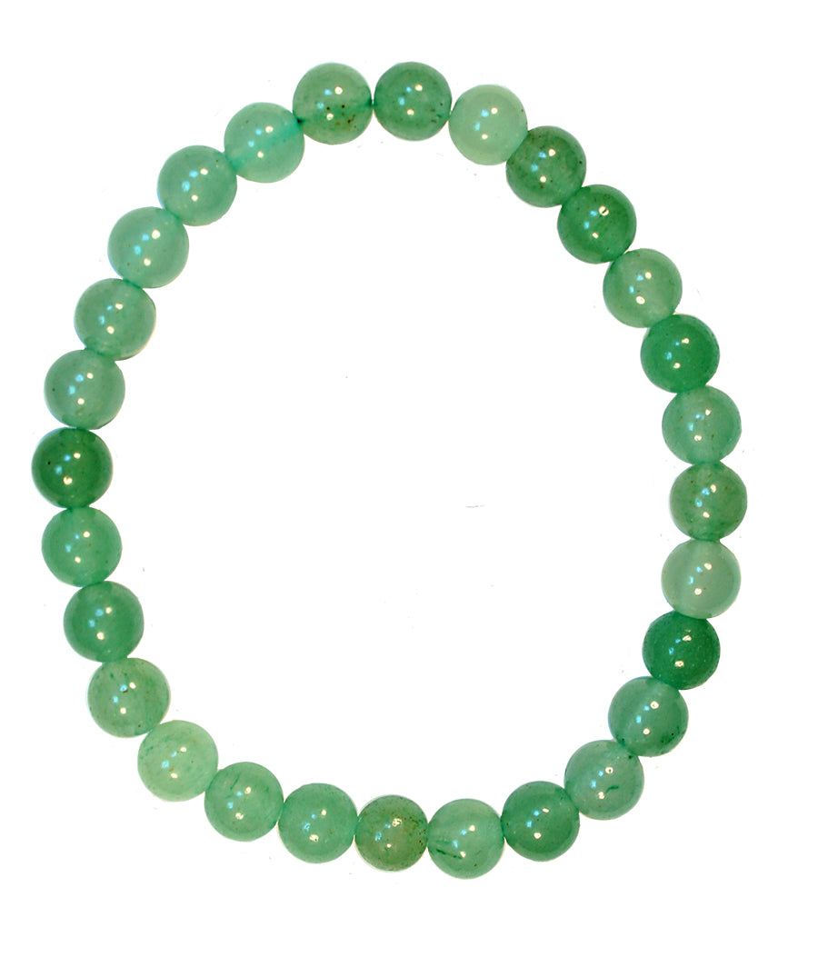 Green Aventurine Bracelet 6mm - Rivendell Shop